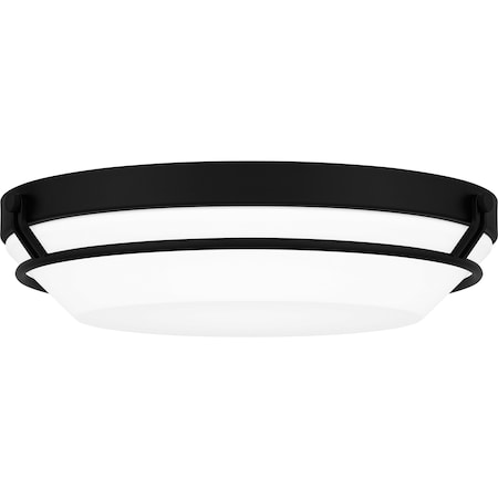 Quoizel Dunbar Flush Mount Led Light Matte Black DNB1616MBK